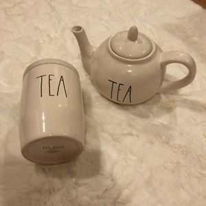 Rae Dunn tea set